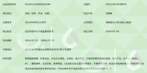 北京龍德祥瑞商貿有限公司 針紡織品銷售的行業翹楚