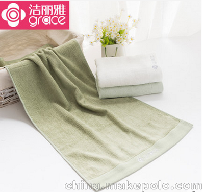 潔麗雅6413竹漿纖維舒適吸水面巾柔軟素色毛巾 廠家正品直銷圖片,潔麗雅6413竹漿纖維舒適吸水面巾柔軟素色毛巾 廠家正品直銷圖片大全,浙江潔麗雅針紡織品銷售-